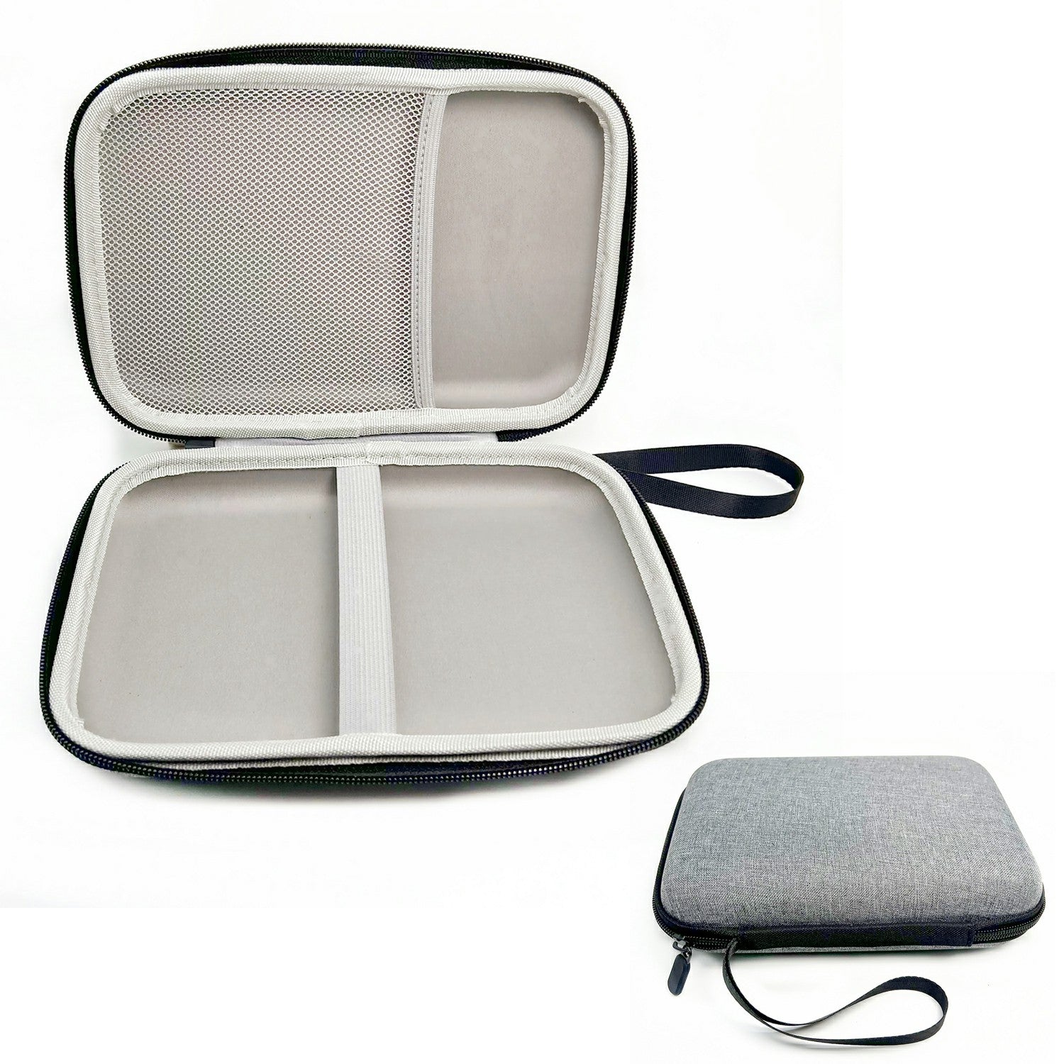 Neck-mounted LED Reading Light Storage Bag EVA+Nylon Case Travel Organizer Handbag Neck-mounted LED Reading Light Storage Bag EVA+Nylon Case Travel Organizer Handbag
